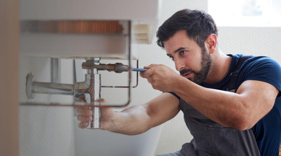 Water heater thermostat replacement in Taswell, IN